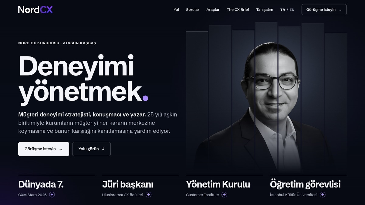 Nord CX sitesinin baştan sona turu — izlemek için dokunun